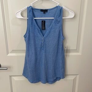 NWT Derek & Heart Sleeveless Blue Top